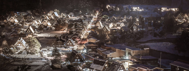 Shirakawa-go Winter Light-Up