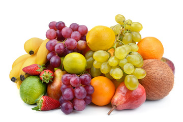 Naklejka na ściany i meble set of fruits