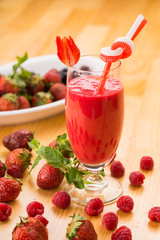 Strawberry smoothie