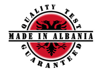 Quality test guaranteed stamp