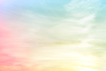 Panele Szklane Podświetlane  rozmyty różowy niebieski żółty gradient tła