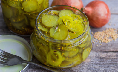 pickled cucumbers
