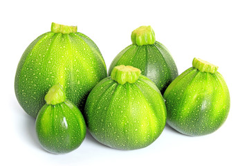 Runde Zucchini