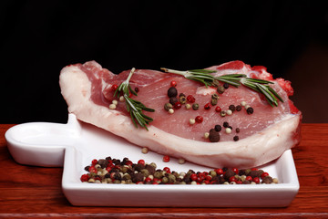 fresh meat pork spare ribs