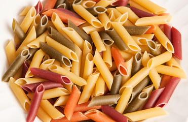 Colorful pasta!