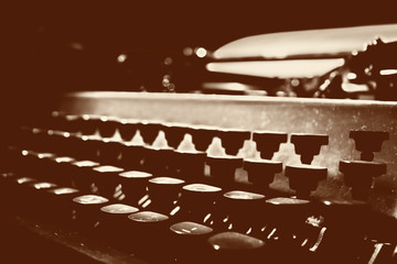 vintage typewriter