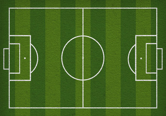 Fototapeta premium Football field.