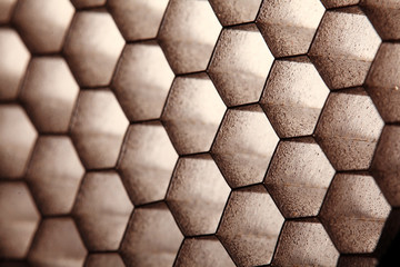 abstract texture honeycomb