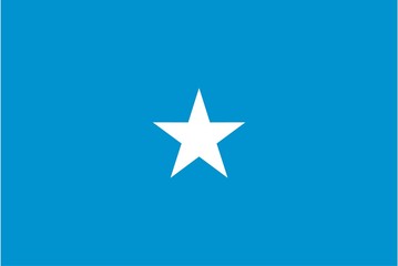 Illustration of the flag of Somalia