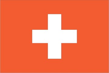 Illustration of the flag of Switzerland