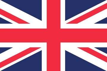 Illustration of the flag of the United Kingdom