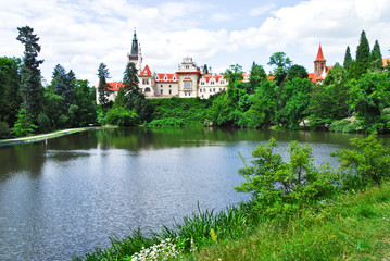 Obraz premium Chateau Pruhonice