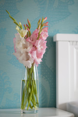 beautiful gladiolus bouquet