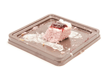 leftover cake