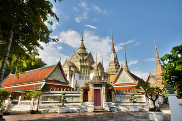 Fototapeta premium Top of Temple in Thailand 19