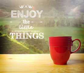 Smell the Coffee, Enjoy the Little Things - Powered by Adobe