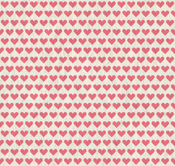 seamless grunge background with hearts