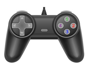joystick for gaming console vector illustration EPS 10 © kontur-vid