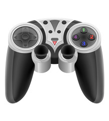 joystick for gaming console vector illustration EPS 10 © kontur-vid