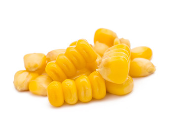 Canned Corn close-up