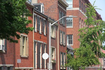 Fototapeta premium Baltimore - Mt Vernon Historic District, USA