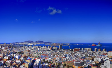 Las Palmas de Gran Canaria - obrazy, fototapety, plakaty