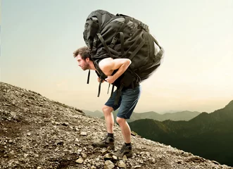 Schwerer Rucksack © dbunn