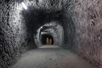 Salt mine from Praid, Romania