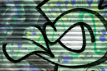 Graffiti sur un mur