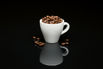 Bean's coffee cup