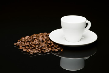 Bean's coffee cup