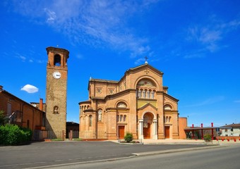 Podenzano Kirche - Podenzano church 01