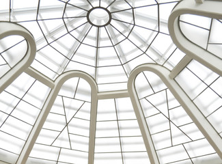 Abstract glass ceiling