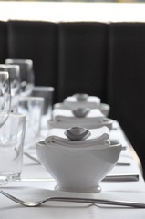 Gedeckter Tisch