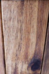 Fototapeta premium Big wooden basket closeup