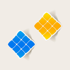 realistic design element: ketupat