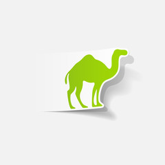 realistic design element: camel