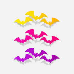 realistic design element: bat