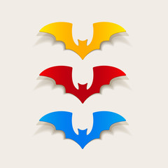 realistic design element: bat