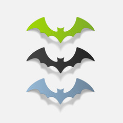 realistic design element: bat