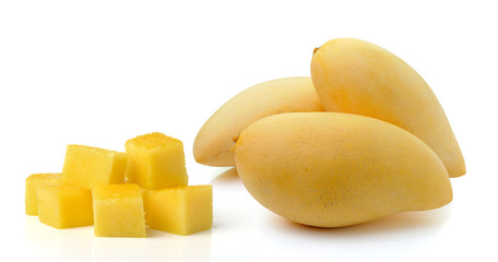mango isolated on white background