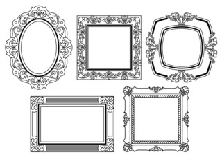 Elegant Ornate frames