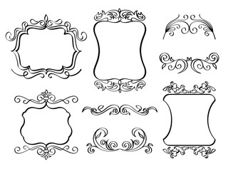 Elegant Ornate frames