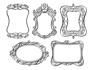 Elegant Ornate frames