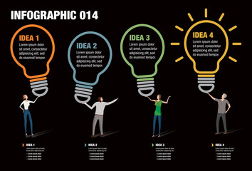 Light Bulb Infographic
