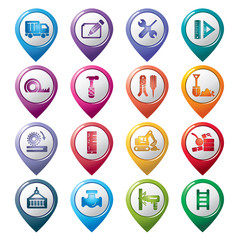 Construction Pointer Icons