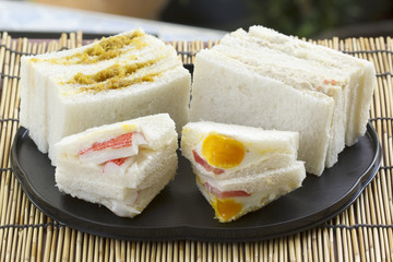 Hamburger and sandwich set