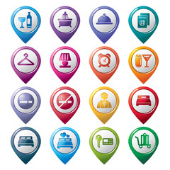 Hotel Pointer Icons