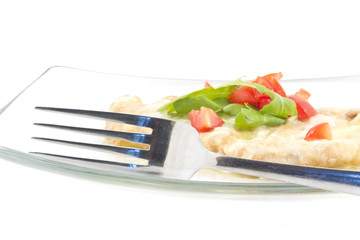 Schnitzel with Butter Sauce