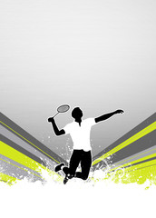 Badminton background